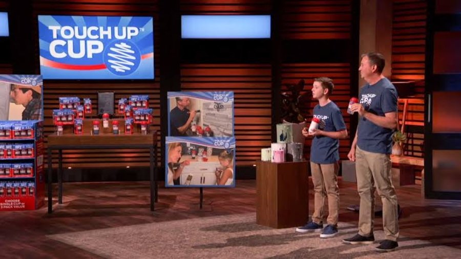 touch up cup shark tank